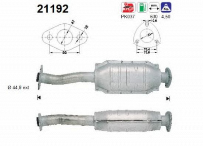 AS 21192 -  Катализатор