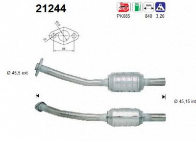AS 21244 -  Катализатор