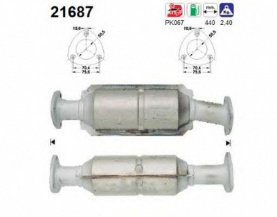 AS 21687 -  Катализатор