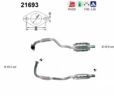 AS 21693 -  Катализатор
