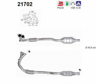 AS 21702 -  Катализатор