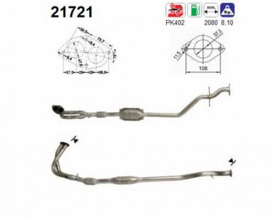 AS 21721 -  Катализатор