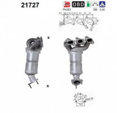 AS 21727 -  Катализатор