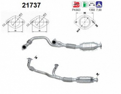 AS 21737 -  Катализатор