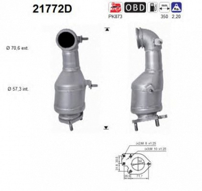 AS 21772d -  Катализатор