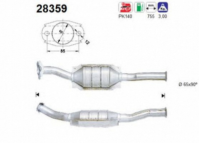 AS 28359 -  Катализатор