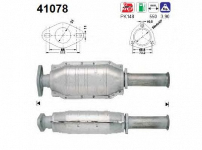 AS 41078 -  Катализатор