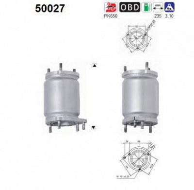 AS 50027 -  Катализатор
