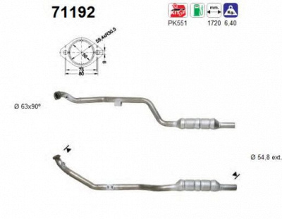 AS 71192 -  Катализатор