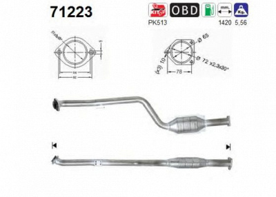 AS 71223 -  Катализатор