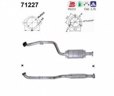 AS 71227 -  Катализатор