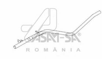 ASAM 61866 -  Труба выхлопного газа