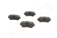 ASHIKA 50000042 -  Комплект тормозных колодок, дисковый тормоз