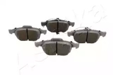 ASHIKA 50000045 -  Комплект тормозных колодок, дисковый тормоз