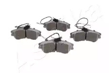 ASHIKA 50000050 -  Комплект тормозных колодок, дисковый тормоз