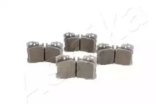 ASHIKA 50022020 -  Комплект тормозных колодок, дисковый тормоз