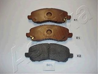 ASHIKA 5005501 -  Комплект тормозных колодок, дисковый тормоз