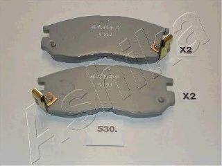 ASHIKA 5005530 -  Комплект тормозных колодок, дисковый тормоз
