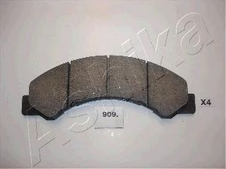 ASHIKA 5009909 -  Комплект тормозных колодок, дисковый тормоз