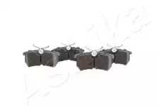 ASHIKA 510000005 -  Комплект тормозных колодок, дисковый тормоз