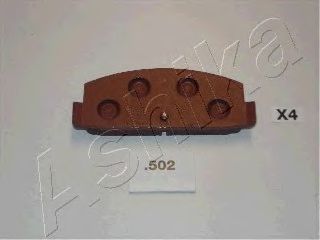ASHIKA 5105502 -  Комплект тормозных колодок, дисковый тормоз
