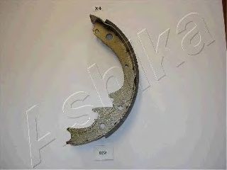 ASHIKA 5500022 -  Комплект тормозных колодок