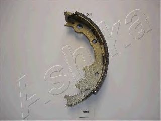 ASHIKA 5500056 -  Комплект тормозных колодок