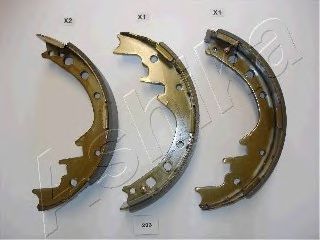 ASHIKA 5502233 -  Комплект тормозных колодок