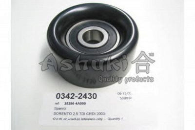 ASHUKI 03422430 -  Паразитный / ведущий ролик, поликлиновой ремень