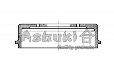 ASHUKI 10202105 -  Тормозной барабан