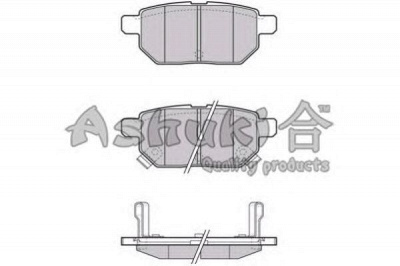 ASHUKI 10834302 -  Комплект тормозных колодок, дисковый тормоз