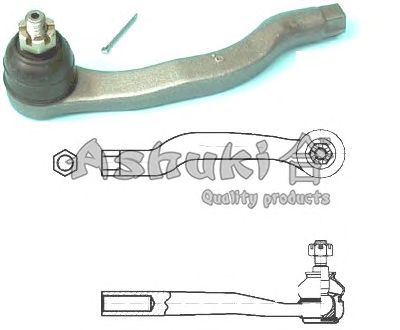 ASHUKI 14465004 -  Наконечник поперечной рулевой тяги