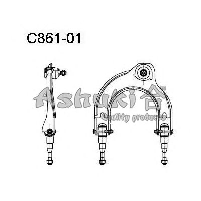 ASHUKI c86101 -  Рычаг независимой подвески колеса, подвеска колеса