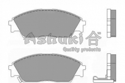 ASHUKI h02703 -  Комплект тормозных колодок, дисковый тормоз