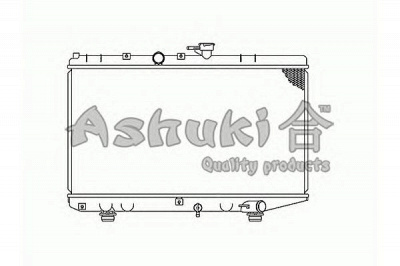 ASHUKI i25032 -  Радиатор, охлаждение двигателя