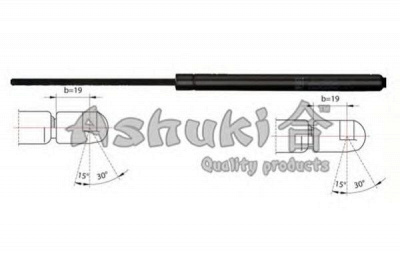 ASHUKI i92509 -  Газовая пружина, крышка багажник