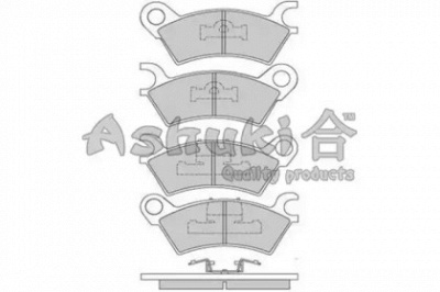 ASHUKI m05409 -  Комплект тормозных колодок, дисковый тормоз