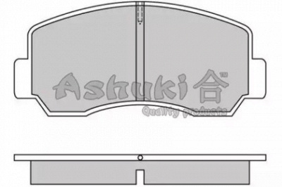 ASHUKI m05701 -  Комплект тормозных колодок, дисковый тормоз