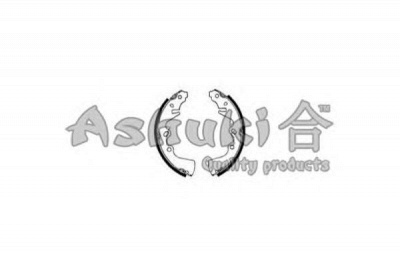ASHUKI m07001 -  Комплект тормозных колодок