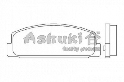 ASHUKI m20003 -  Комплект тормозных колодок, дисковый тормоз