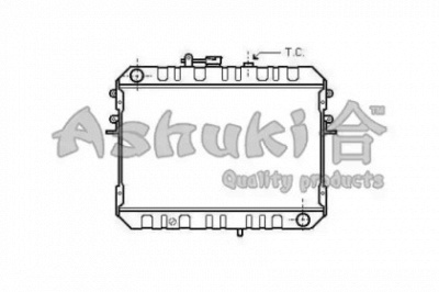 ASHUKI m55970 -  Радиатор, охлаждение двигателя