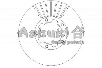ASHUKI n01386 -  Тормозной диск