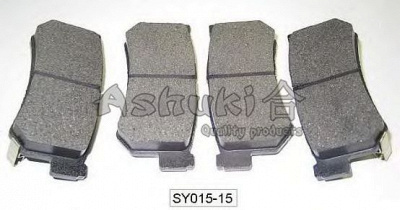 ASHUKI sy01515 -  Комплект тормозных колодок, дисковый тормоз