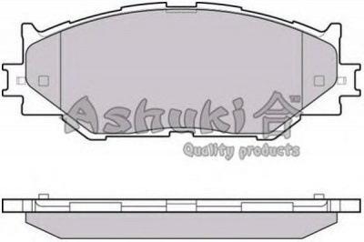ASHUKI t11289 -  Комплект тормозных колодок, дисковый тормоз