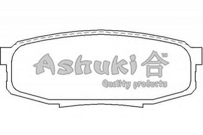 ASHUKI t11294 -  Комплект тормозных колодок, дисковый тормоз