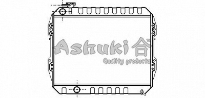 ASHUKI t55320 -  Радиатор, охлаждение двигателя