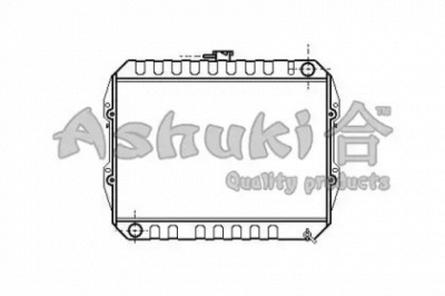 ASHUKI t55325 -  Радиатор, охлаждение двигателя