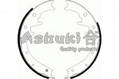 ASHUKI us104111 -  Комплект тормозных колодок