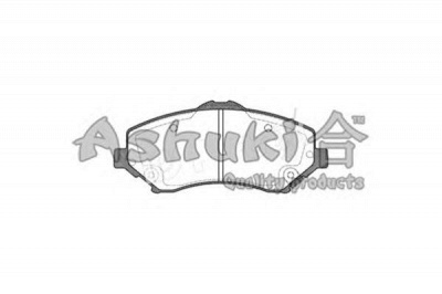 ASHUKI us104213 -  Комплект тормозных колодок, дисковый тормоз