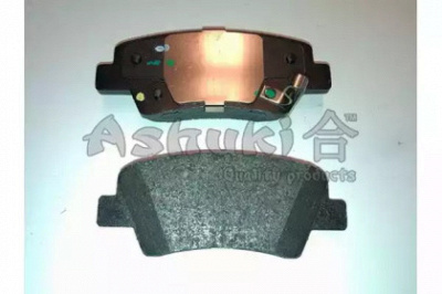 ASHUKI y02945 -  Комплект тормозных колодок, дисковый тормоз